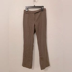 Vintage brown pinstripe slacks